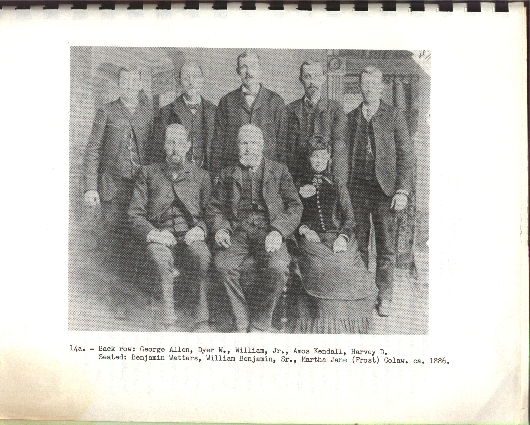 William (Bill) Benjamin Colaw, Sr., and some of his children