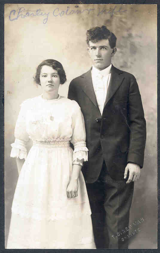 Charley Colaw and wife