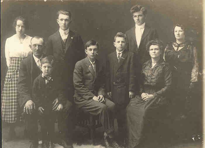 John and Ella Colaw and family