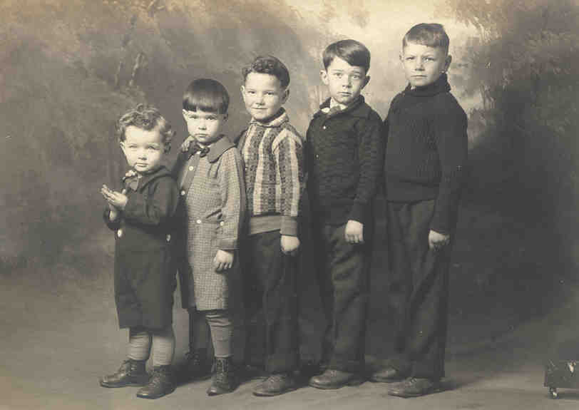 Max Ivan, Orrie, Omer, Emerson S, and Donald Charles Colaw Jr.
